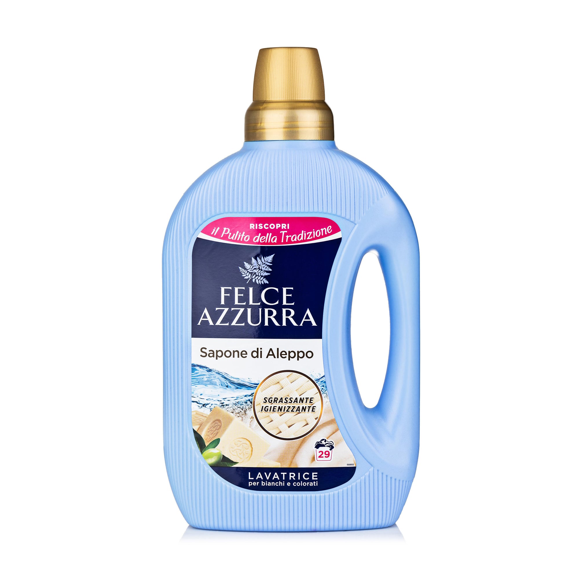 Гель для прання Felce Azzurra Sapone di Aleppo 29 циклів прання, 1.595 л